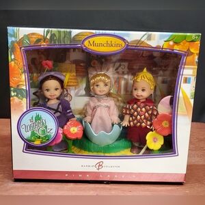 The Wizard of Oz Munchkins Collector Doll Set Mattel 2006